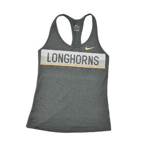 Nike DRI-FIT Longhorns Top Women's Regular Size S Sleeveless Shirt